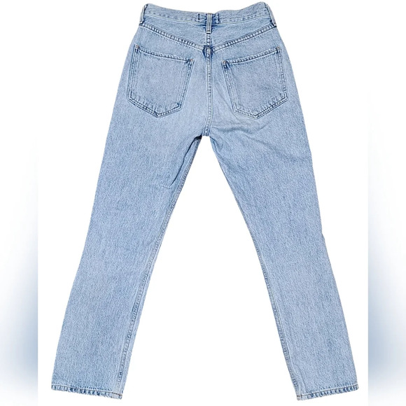 Agolde Riley High Rise Straight Jeans - Picture 2 of 11